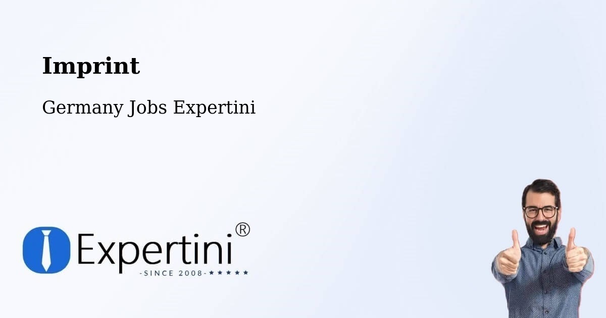 Imprint – Allmendingen - Germany Jobs Expertini